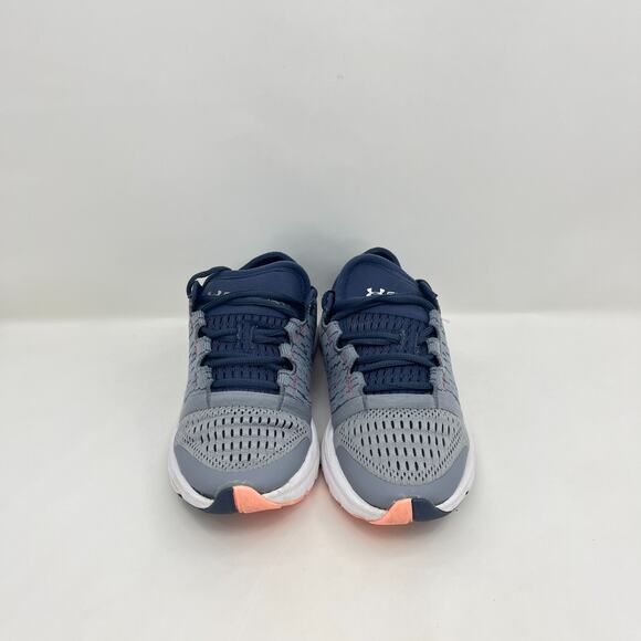 Under Armour Charged Bandit 3 Gray Blue Running Shoes Sneakers Women's Size 5.5 - Picture 6 of 14
